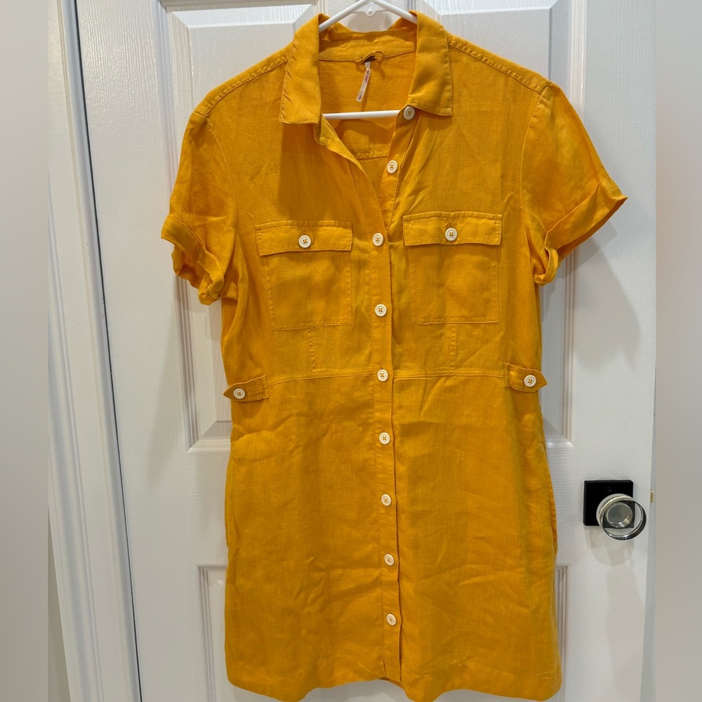 Free People Linen Dress